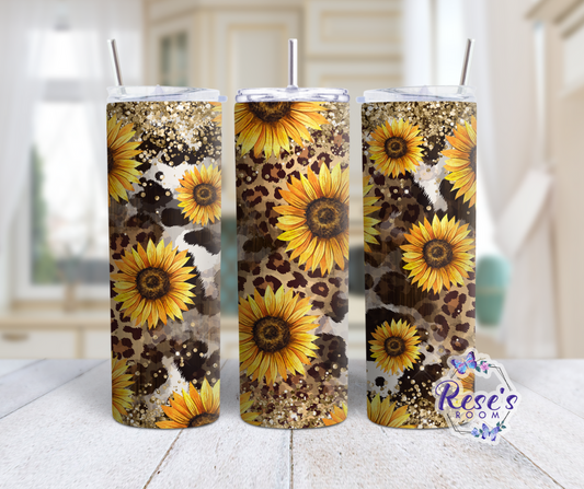 20oz Sunflower Tumbler